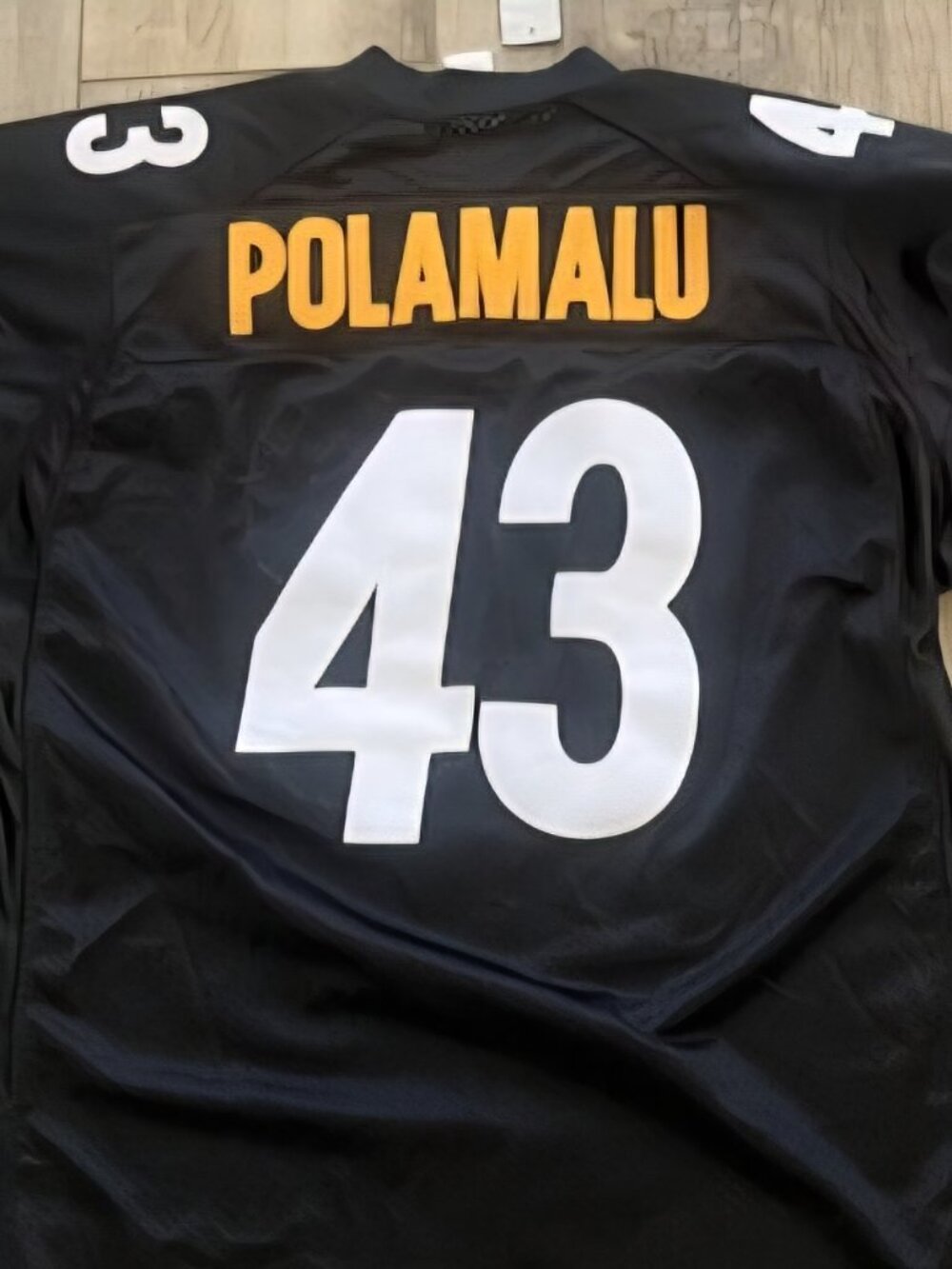 Troy Polamalu Steelers Jersey Reebok On Field 54